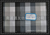 Cotton yarn-dyed check poplin