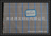 Cotton small check yarn-dyed poplin